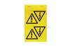 Device Marker Symbolpack 50x50x50 B/DR, Triangle Lightning Flash, self-adhesive, -45..80°C, 4ea/1pc| 10pc/1pck, Weidmüller, yellow-black
