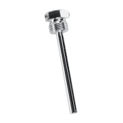 Immersion Sleeve TH08-MS, 50mm, Tmax150°C, Ø8mm, pmax10bar, nickel-plated brass, S+S Regeltechnik