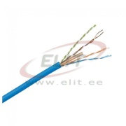Network Cable LCS³ U/UTP, 4x2x24AWG cat6 250MHz, PVC, Eca, -20...+60°C, 305m/box, blue