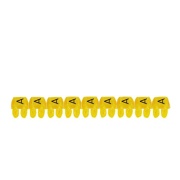 Marker CAB3, 1.5..2.5mm², A, strip 30pcs, Legrand, yellow