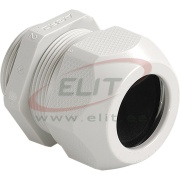 Cable Gland Syntec, PG11, ø4..10mm| 1piece sealing insert, wrench 22mm, thread 8mm, -30..100°C, PA6, TPE, HF, incl. O-ring, CE/UL/VDE, IP68, Agro, light grey