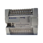 Controller MicroLogix1200, 24-ch., sink/source, DF1/ DH485/ Modbus RTU/ ASCII/ RS232C, 24VDC, TS35, panel mount