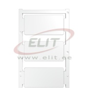 Device Marker CC 30/60 K MC NE WS, blank, 30x60mm, double-sided adhesive tape, Weidmüller, white