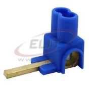 Feed-in Terminal AS/35-S SL ISO BL, Cu 2x 2.5..35mm², Pollmann, blue
