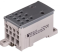 Distribution Block Al/Cu PVB 400-3/8, 185/185mm²/ 3x 35mm², 8x 16mm², 400A 1000VAC/DC, incl. markers, TS35, mounting plate, grey
