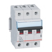 Miniature Circuit Breaker TX³, 3C 50A 10kA, Legrand