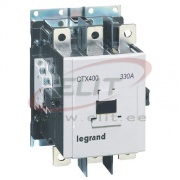 Contactor CTX³ 400, 160kW 330/350A 3x400VAC, aux. 2NO, 2NC 16A 240VAC, cv 100..240VAC/DC, panel mount, Legrand