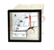 Ammeter BA27, bimetallic, 720A 600/5A, cl.1, 15min, scale 90°, red pointer, ■72x72mm/ □68x68mm, IP40, Lumel