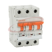 Miniature Circuit Breaker EPB-63M, 3C 6A 6kA, 16/25mm²| 2..3.5Nm, MaxGE