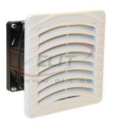 Fanfilter, 13W 0.07A 240VAC, 35/25m³/h, -30..70°C, ■109x109/□92x92, IP54