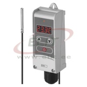 Capillary thermostat P5684, 230VAC 1CO 5A(1.5A) temp. 5°C...90°C, DIGI res.0.1°C, capil L=900mm, Ø6mm, IP40, white, Emos