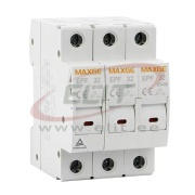 Fuse Disconnector EPF125, 22x58mm, 3P 125A 690V, 50mm²