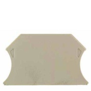 End Plate WAP 2.5-10, Weidmüller, beige