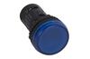 Pilot Light Osmoz, LED, ø22.5mm, 24VAC/DC, IP66/69K IK05, Legrand, blue