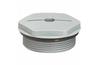 Locking Plug Syntec, M25x1.5, thread 8mm, -30..100°C, PA6, CE/UL/VDE, IP54(68), Agro, light grey