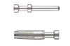 Crimp Contact HDC-C-HE-BM0.75-1.00AU, female, 1mm², turned, gold finished copper alloy, Weidmüller