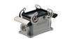 Base Enclosure HDC 32B SBU 1M32G, size 10, side-locking clamp on lower side, M32, IP65, Weidmüller