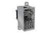 Distribution Block Al/Cu PVB 400-3/8, 185/185mm²/ 3x 35mm², 8x 16mm², 400A 1000VAC/DC, incl. markers, TS35, mounting plate, grey