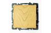 Blank Cover Touran, mech.|, flush mount, Nilson, maple