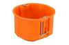 Junction Box P60KF, 60|ø68x46 w. screws, cavity wall, Simet, orange