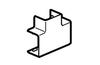 Flat T-Junction DLP-S, 24x14mm, Legrand, white