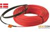 Heating Cable Ø5,0mm 20W/m 90,0m 1800W, 29,3Ω 7,8A 230V, cold cable 2,5m, Heatcom