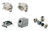 Heavy-duty connector kit RockStar® HDC-KIT-HE 24.130, Size 8, 24P, 16A 500V, diecast aluminium, PG, Weidmüller