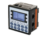 Integrated HMI, PLC w. I/O XLE, 2.2-in. monochrome, CsCAN, 12DI, 4HSI, 12DO, 2HSO, 2AI (10bit, V/mA), sv 24VDC, IP65