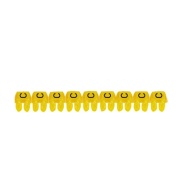 Juhtmemärgis CAB3, 1.5..2.5mm², C, ribas 30pcs, Legrand, kollane