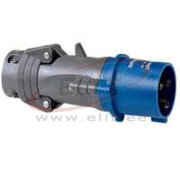 Plug Hypra, 1P+N+E 16A 250VAC, plastic, IP44