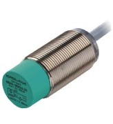 Inductive Sensor NBN8-18GM40-Z0, M18 non-flush, sn 8mm, NO, sf 500Hz, LED, -25..70°C, nickel-plated brass, PBT, 2m PVC cable 2x0.34mm², 5..60VDC, IP67, Pepperl+Fuchs