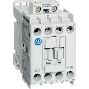 IEC Contactor 100-C, 4kW 9A 3x690VAC, aux. 1NO, cv 110/120VAC, TS35, panel mount, Allen-Bradley