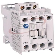 IEC Contactor 100-C, 5.5kW 12.5/32A 3x690VAC, aux. 1NO, cv 24AC, TS35/ panel mount, Allen-Bradley
