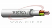 Paigalduskaabel HF EQQ LiteRex 3G2,5 300/500V, -15|-40..70°C, Dca, UV-resistant, 100m/pk, valge