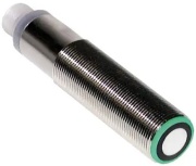 Ultrasonic Sensor UB500-18GM75-E6-V15, M18x1, Sn30..500, PNP 2NO/NC programmable, SF 8Hz, -25..70°C, nickel-plated brass, PBT, 3 output functionstable sound lobe width, 10..30VDC, M12x1 5-pin connector