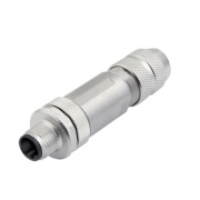 Pistik SAISC-M-4/8S-M12-D-COD, M12 4pin, cat.5/5e, 0.34..0.5mm² 4A 250VAC, crimp, M12, Ø5..8mm, IP67