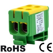 Hargnemisklemm UK50/2PE, 1P (4ava) 2.5-50mm² 145/160A, TS35, MaxPRO, MaxPRO, koro