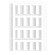 Juhtmemärgis SF 6/21 MC NE WS V2, 21x8.4mm, ø5.8..7.8mm/10..16mm², Weidmüller, valge