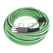 Feedback Cable Kinetix, MP-series food grade motors, 600V, SpeedTec DIN » premolded, 5m industrial TPE cable 15x22AWG, Allen-Bradley, green