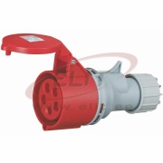Jätkupesa, 3P+N+E 16A 415VAC, IP44, MaxPro, punane