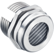 Kuivendusläbiviik, M16x1.5, wrench 18, thread 10mm, mesh, -50..110°C, nickel-plated brass, ss A2, NBR, incl. O-ring, IP4x, Agro