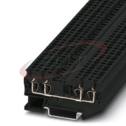 Feed-through Terminal Block ST 2.5-QUATTRO BK, 50pcs/pck, Phoenix