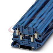 Feed-through Terminal Block UT 2.5-QUATTRO BU, 50pcs/pck, Phoenix