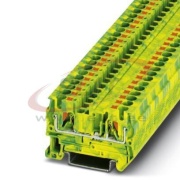 Ground Modular Terminal Block PT 4-PE, 50pcs/pck, Phoenix