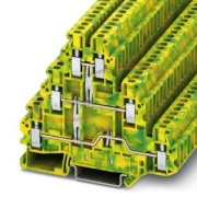 Ground Modular Terminal Block UT 2.5-3PE, 50pcs/pck, Phoenix