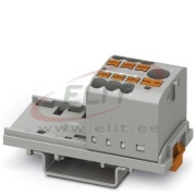 Distribution Block PTFIX 6/6X2.5-NS35 GY, 10pcs/pck, Phoenix