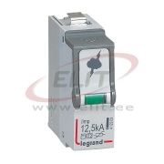 SPDs Plug-in replacement module, T1+T2, 12,5kA/pole, 412270/71/72/73/74/75/76/77, Legrand