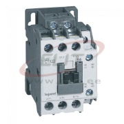 Kontaktor CTX³ 22, 4kW 9/25A 3x400VAC, aux. 1NO, 1NC 16A 240VAC, cv 110VAC, TS35, panel mount, Legrand