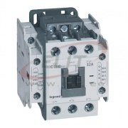 Kontaktor CTX³ 40, 15kW 32/50A 3x400VAC, aux. 2NO, 2NC 16A 240VAC, cv 24VAC, TS35, panel mount, Legrand