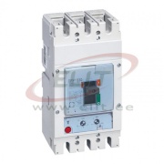 Kompaktkaitselüliti DPX³ 630, 500A 3x400VAC 36kA, short-circuit protection 0.8..1In, overload protection 5..10In, incl. screws/ bar plates/ phase barriers, panel mount, Legrand